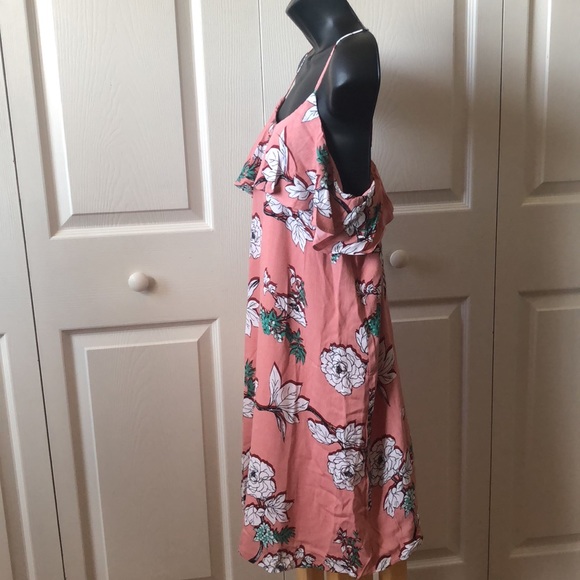 Everly Anthropologie Floral Sun Dress Sz S - Picture 3 of 10
